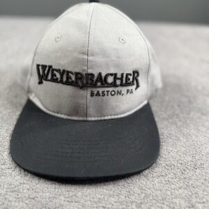 Weyerbacher Brewing Company Mens Hat Cap Gray Snap Back Easton PA IPA